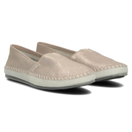 Scarpe in pelle Filippo DP031/22 Go d'oro grigio 5