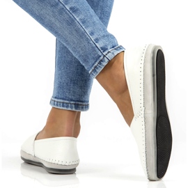 Scarpe in pelle Filippo DP031/22 WH bianca grigio 1