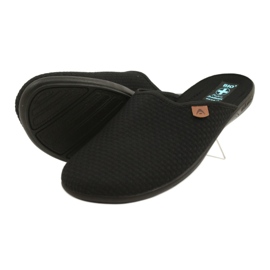 Pantofole Adanex LEL1 Pantofole 22931 Nere nero 4