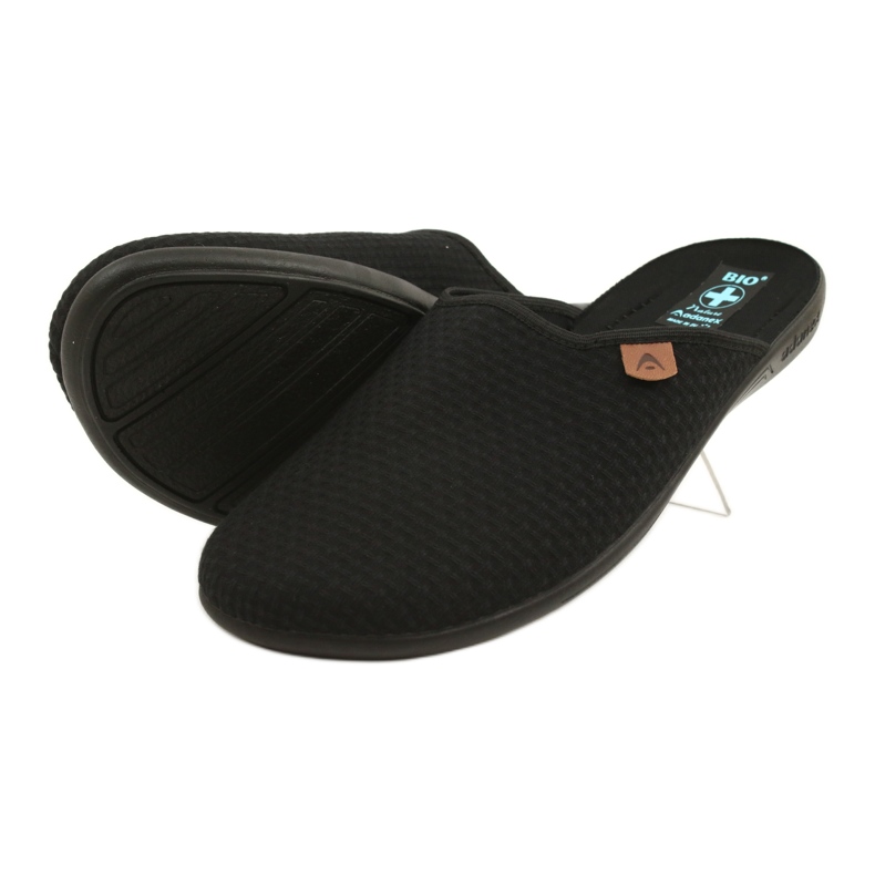 Pantofole Adanex LEL1 Pantofole 22931 Nere nero 4
