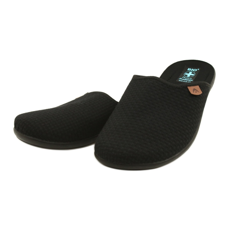 Pantofole Adanex LEL1 Pantofole 22931 Nere nero 2