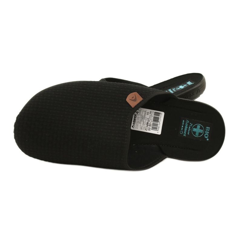 Pantofole Adanex LEL1 Pantofole 22931 Nere nero 5
