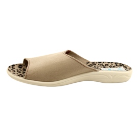 Ciabatte da donna in camoscio Adanex Sara 27310 Beige 2
