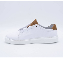 Polbut Scarpe sportive da uomo in pelle 2109 bianche bianco 1
