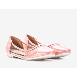 Ballerine per bambini laccate rosa Liisi 1