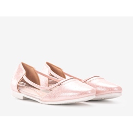 Ballerine per bambini laccate rosa Liisi 1