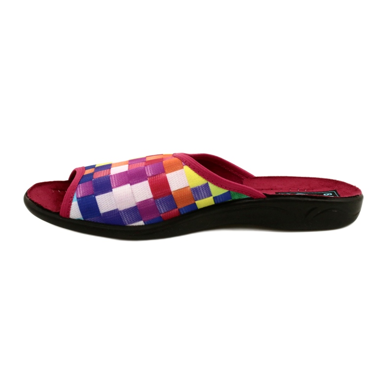 Pantofole da donna Adanex 27266 SAK1 rosso 2