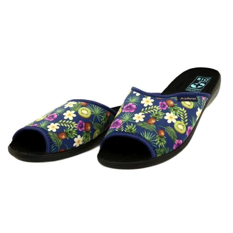 Ciabatte Ciabatte Kiwi Adanex DIK2 Tęg. G1 / 2 26061 Blu navy viola multicolore verde 3