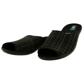Pantofole da uomo Adanex Pantofole 25954 nere nero 2