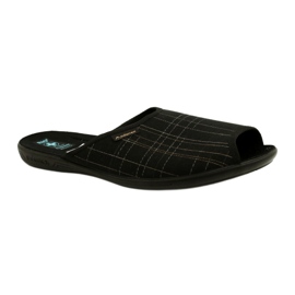 Pantofole da uomo Adanex Pantofole 25954 nere nero 1