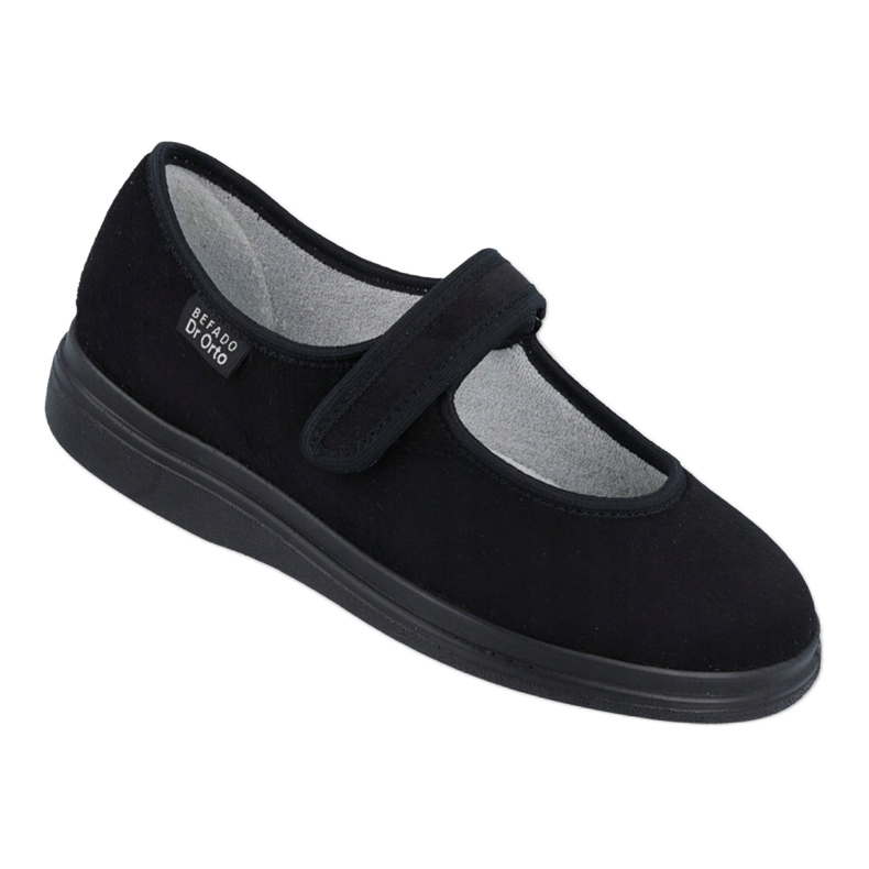 Dr.orto Befado Inserisci scarpe da donna con ioni argento 462d002 nero 1