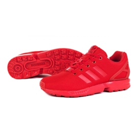 Adidas Originals Zx Flux Jr EG3823 scarpe rosso 1