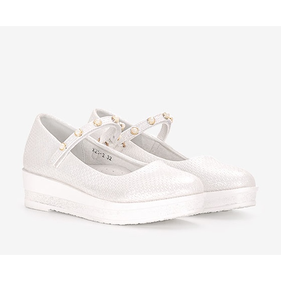 Ballerine bianche per bambini Kuiper bianco 1