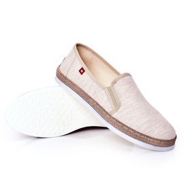 Espadrillas da uomo Big Star HH176001 Beige 3