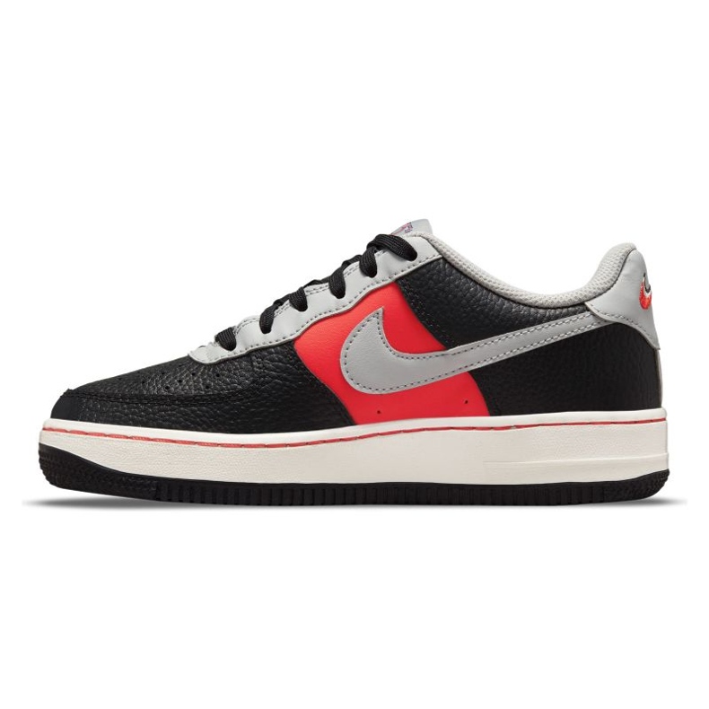Nike Air Force 1 Emb Jr DJ9993-001 scarpe nero multicolore 1