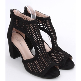 Sandali Boho traforati Vivian Black nero 1