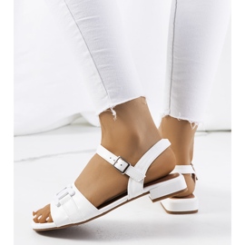 Tanna sandali bianchi eleganti bianco 1