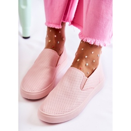 FK2 Scarpe slip-on Viviana rosa da donna 1