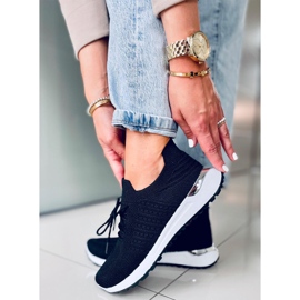 Sneakers a calzino Lars nere nero 1
