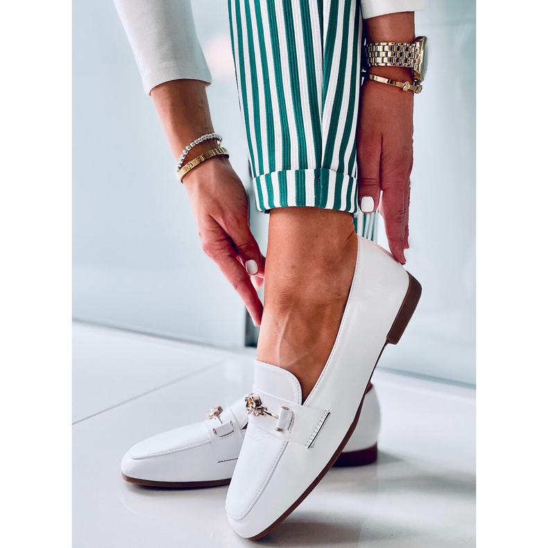 Mocassini da donna Tansy White bianca 1