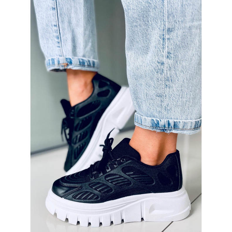 Scarpe da ginnastica nere Raida nero 1