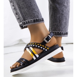 Sandali da donna neri di Doren nero 1