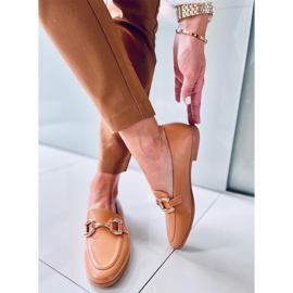 Mocassini da donna Tulip Camel marrone 2