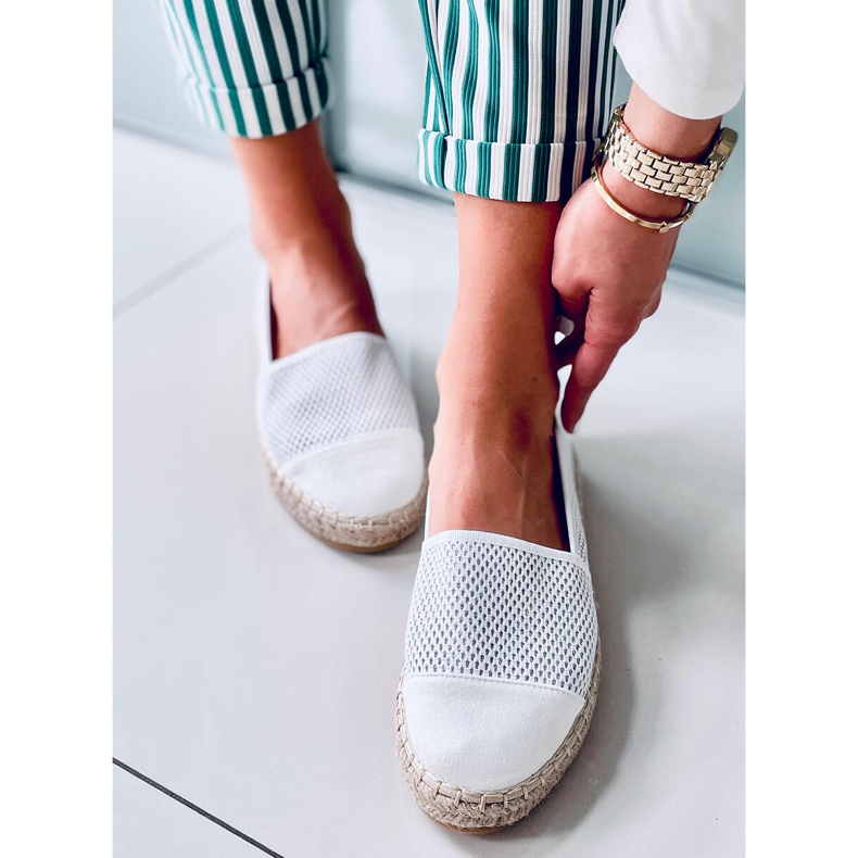 Espadrillas da donna Alika White bianco 2