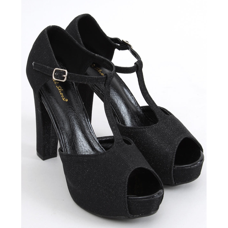 Sandali Hope Black cangianti sulla piattaforma nero 2