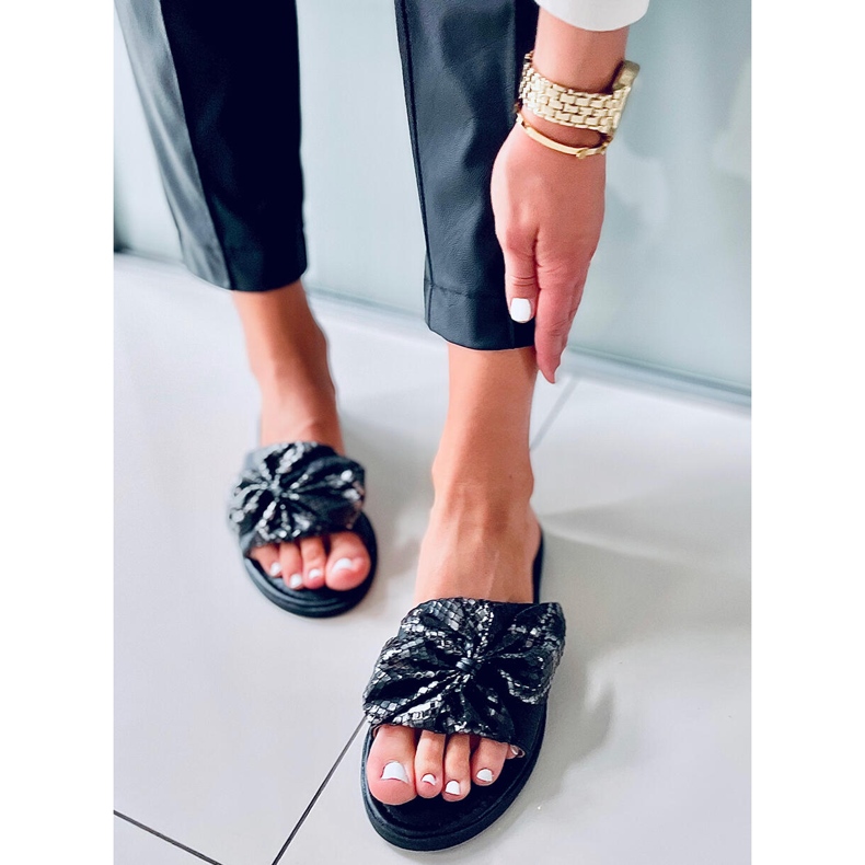 Pantofole Vors nere da donna nero 1