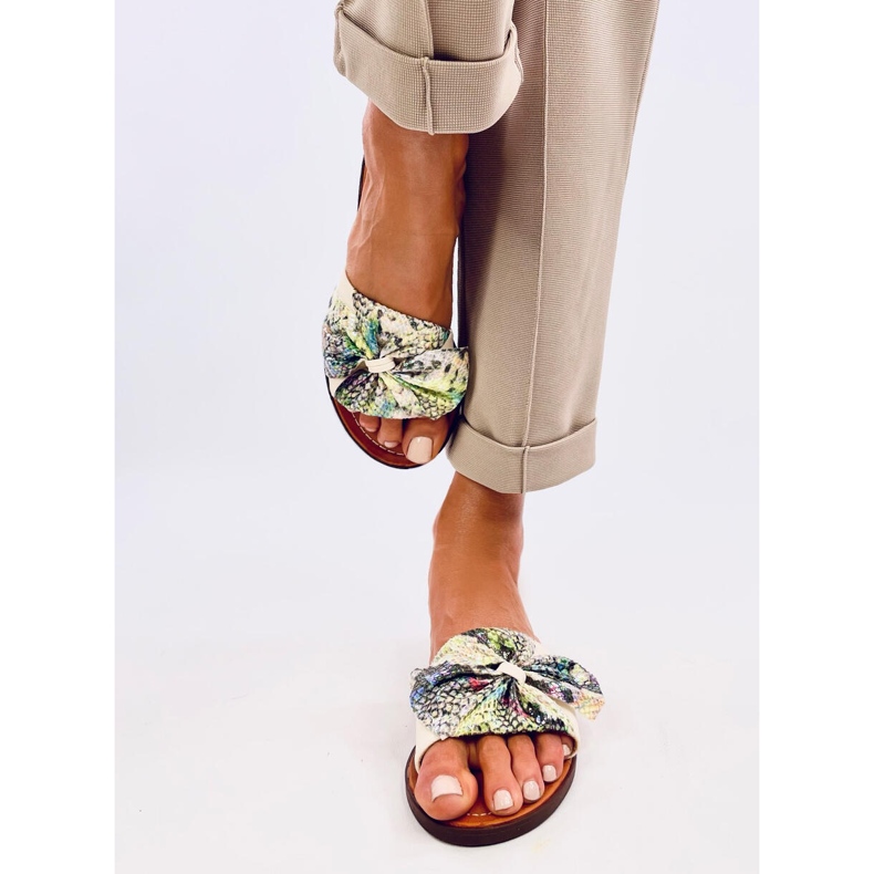 Ciabatte da donna Vors Beige multicolore 1