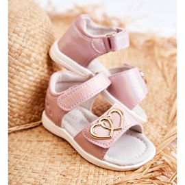 PE1 Sandali Per Bambini Con Velcro Rosa Catia ['rosa'] 1
