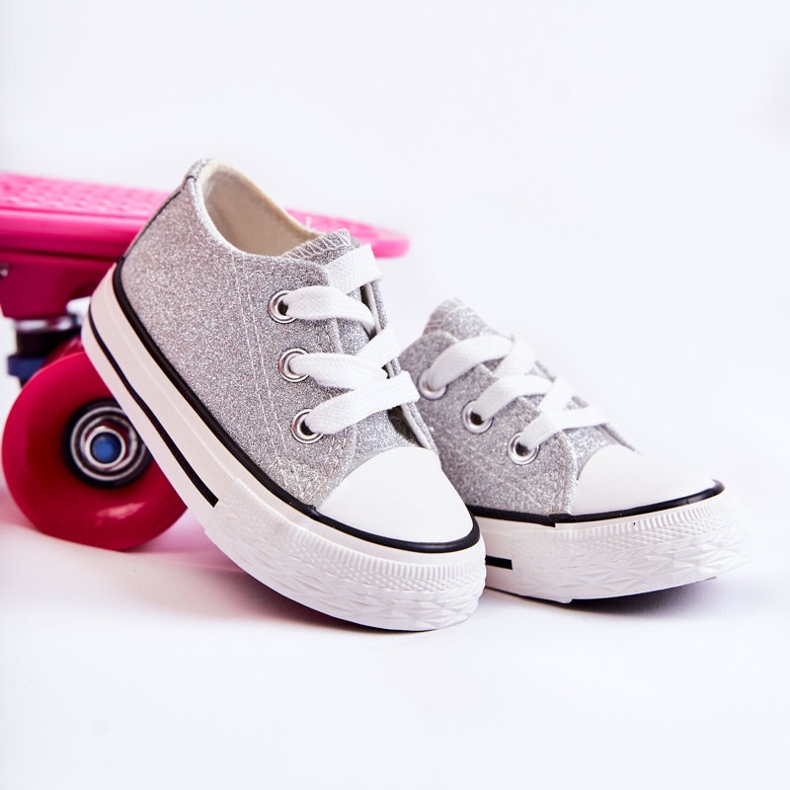 Sneakers Bambini Legate Argento Wella 2