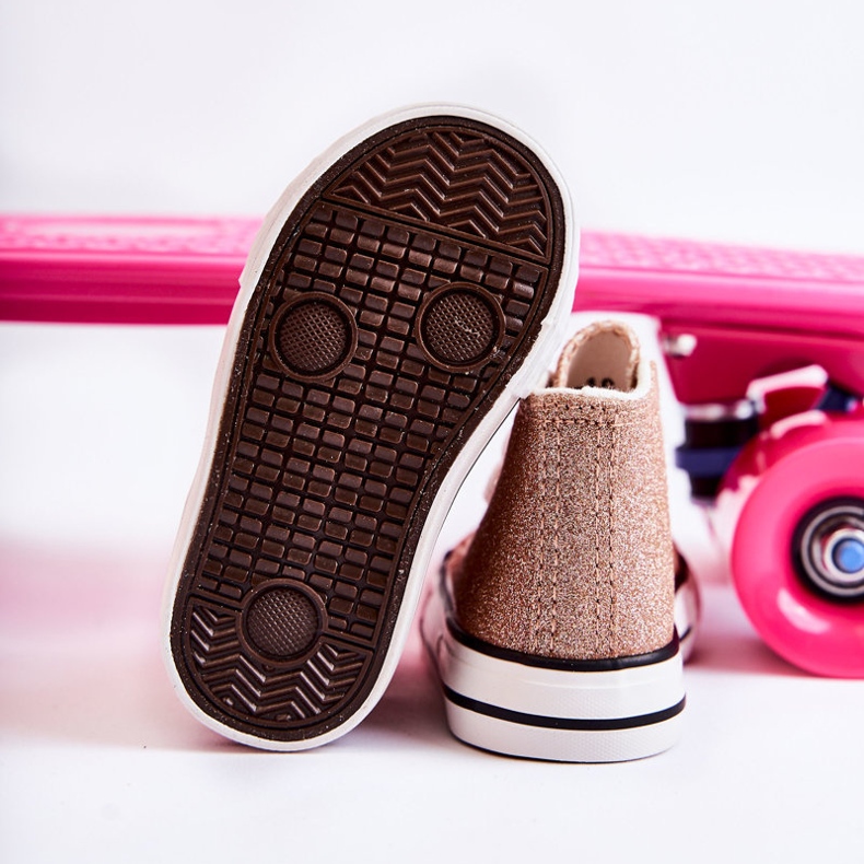 Sneakers da Bambino Alte Catrina Oro Rosa d'oro d'oro 2