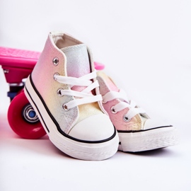 Sneakers Alte per Bambini Multicolor Blanka rosa rosa 1