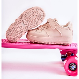 FR1 Scarpe Sportive Per Bambini Con Velcro Rosa Elike 2