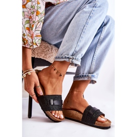 Ciabatte Classiche da Donna Inblu NM000025 Nere nero 1