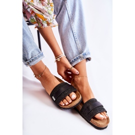 Ciabatte Classiche da Donna Inblu NM000025 Nere nero 2