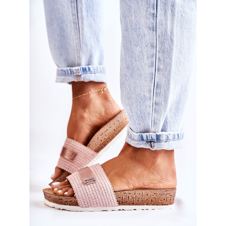 Ciabatte Classiche da Donna Inblu NM000025 Rosa 2