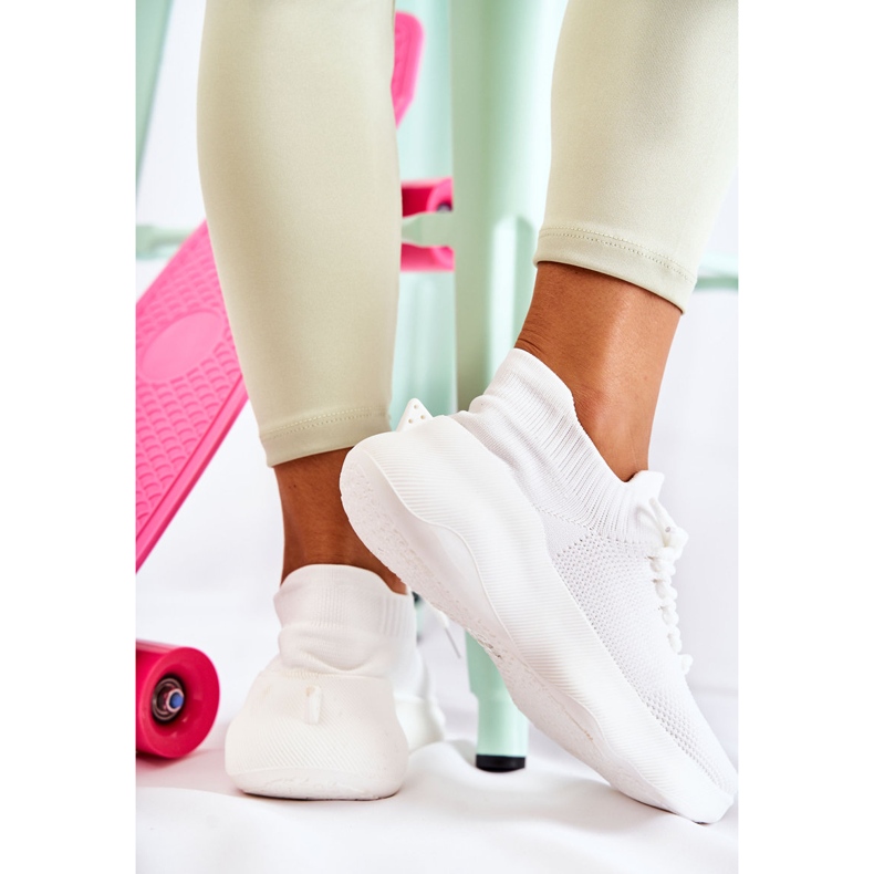 PS1 Scarpe Sportive Da Donna Dalmiro Slip-On Bianche bianca 2