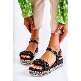 PS1 Sandali con zeppa da donna neri Chaves nero 2