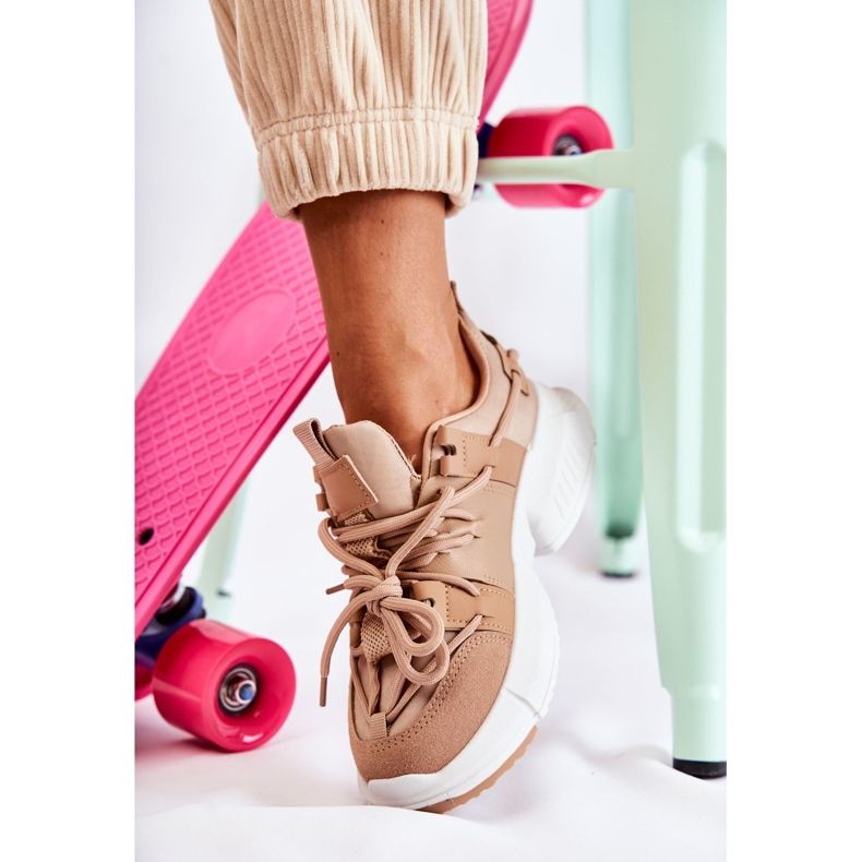 Sneakers Scarpe sportive da donna Camel Someday marrone 2