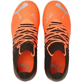 Scarpe da calcio Puma Future Z 3.3 It Jr 106776 01 arancia arance e rossi 1
