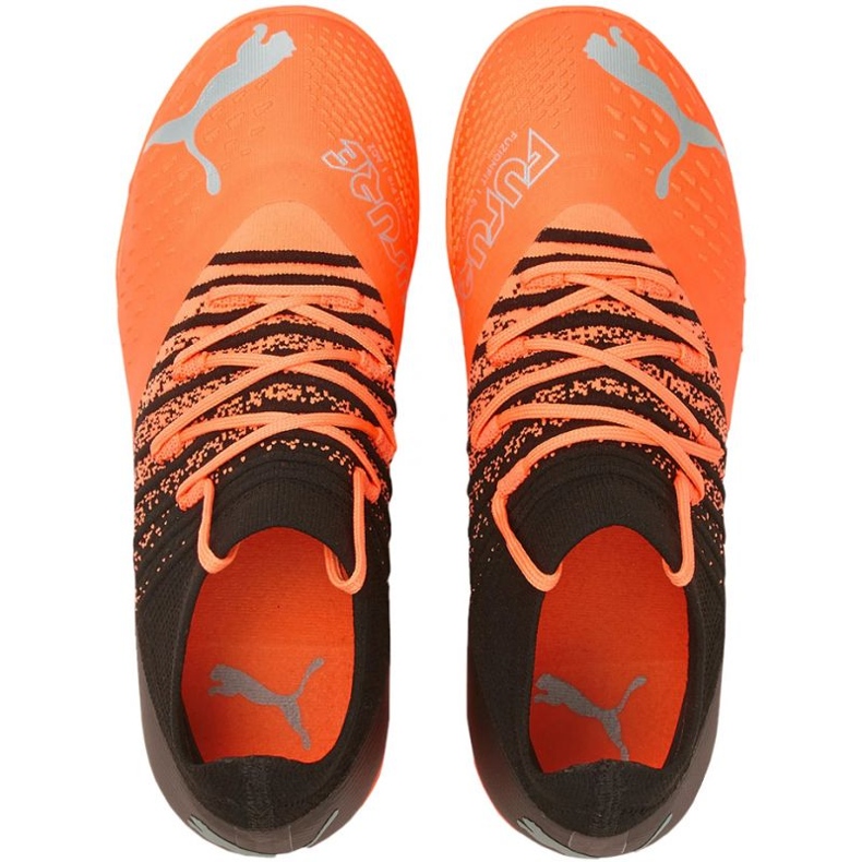 Scarpe da calcio Puma Future Z 3.3 It Jr 106776 01 arancia arance e rossi 1