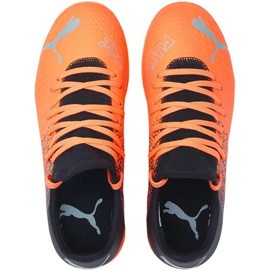 Scarpe da calcio Puma Future Z 4.3 Tt Jr 106780 01 arancia arance e rossi 1
