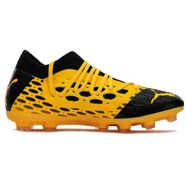 Scarpe da calcio Puma Future 5.3 Netfit Hg M 105796 02 multicolore arance e rosse 1