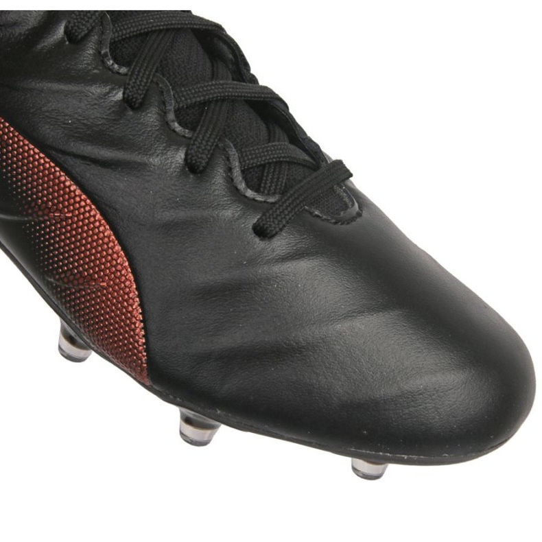 Puma King Platinum 21 FG / AG M 106478 04 scarpe da calcio nero nero 1