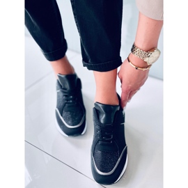 Sneakers con zeppa Ivey nere nero 1
