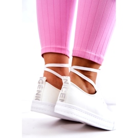 PS1 Sneakers da donna in pelle bianche Mikayla bianco 4
