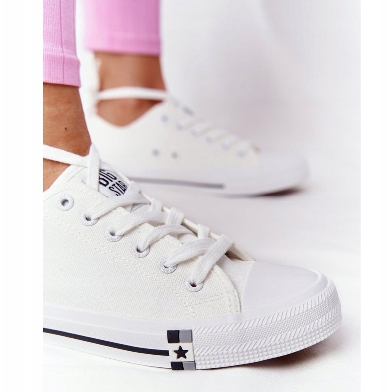 Sneakers Classiche da Donna Big Star HH274109 Bianche bianco 3